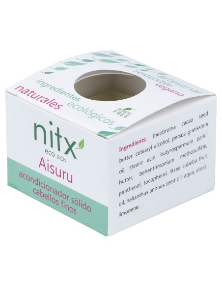Nitx Acondicionador Solido Cabello Fino 55G