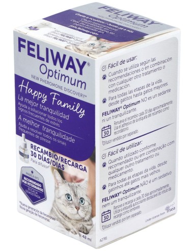 Feliway Optimum Recambio 1 Mes