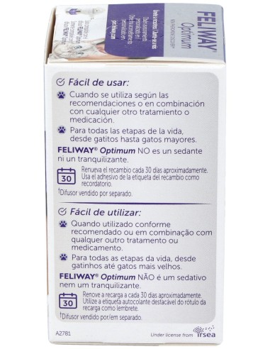 Feliway Optimum Recambio 1 Mes