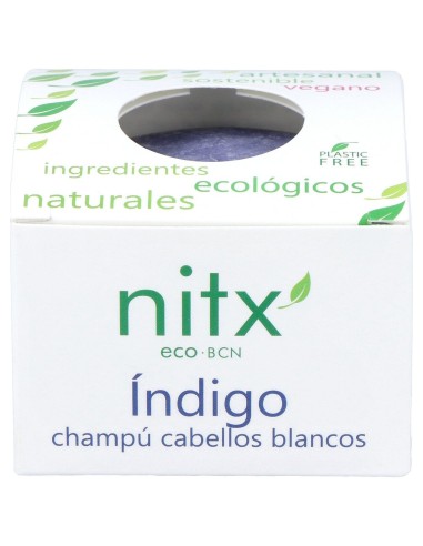 Nitx Champú Sólido Cabellos Blancos 85G