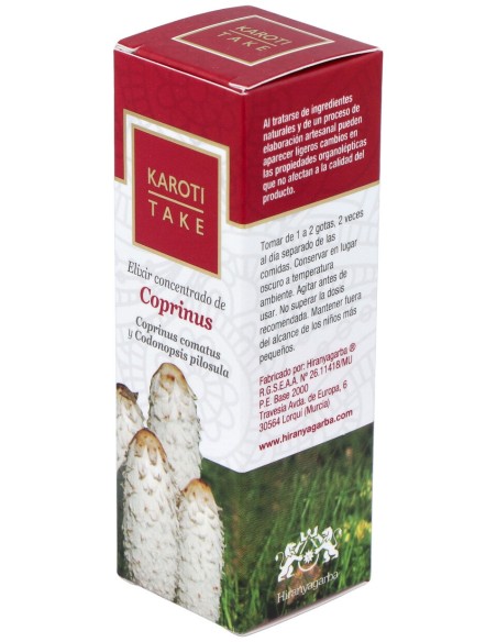 Hiranyagarba Karoti-Take Elixir Concentrado Coprinus 30Ml