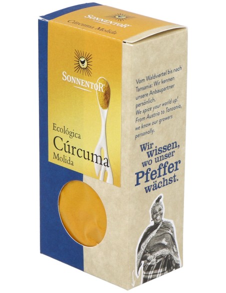 Curcuma Molida 40Gr. Bio