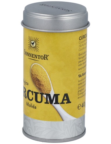 Curcuma Molida En Lata 40Gr. Bio