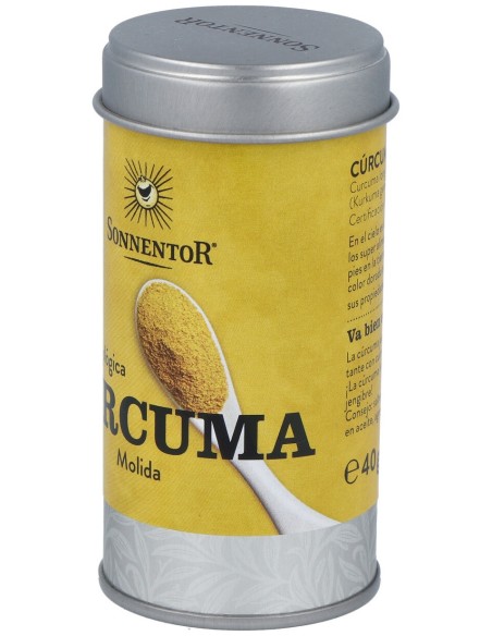 Curcuma Molida En Lata 40Gr. Bio