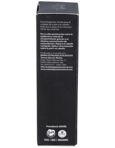 Pistacho Aceite Cosmetico 50Ml.