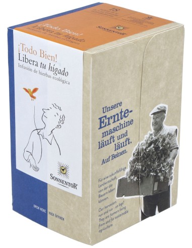 Sonnentor ¡Todo Bien! Libera Tu Higado 18 Sobres