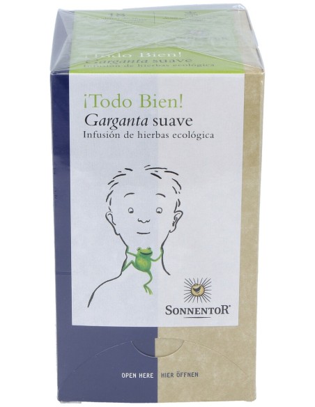 Sonnentor ¡Todo Bien! Garganta Suave 18 Sobres
