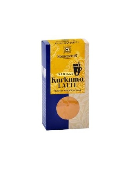 Sonnentor Curcuma Latte Vainilla Leche Dorada Bio 60G