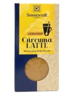 Sonnentor Curcuma Latte Ginger Leche Dorada 60G