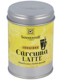 Curcuma Latte Ginger Leche Dorada Lata 60Gr. Bio