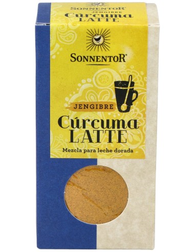 Sonnentor Curcuma Latte Ginger Leche Dorada 60G