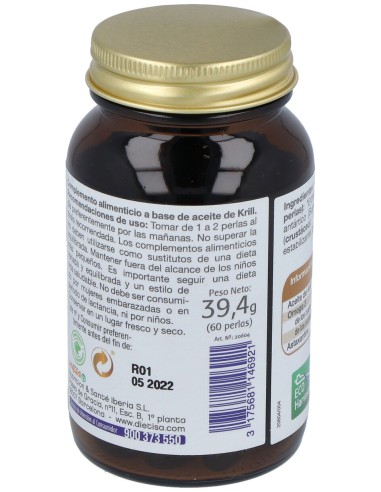 Dietisa Omega Mega Krill 60Cáps