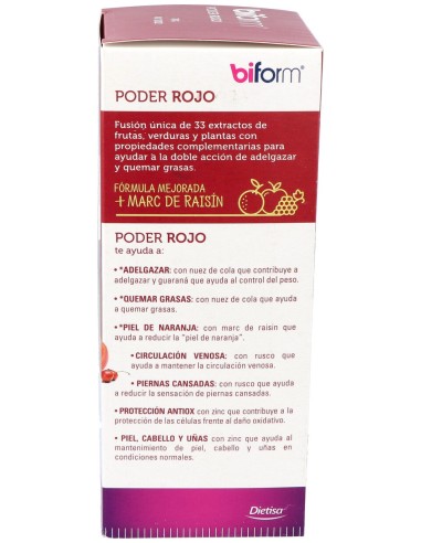 Biform Poder Rojo 500Ml.