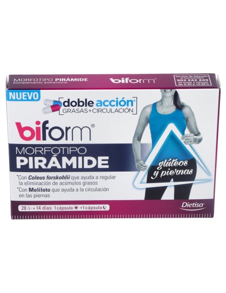 Biform Morfotipo Pirámide 28Cáps