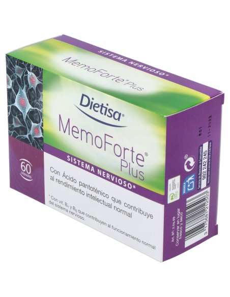 Dietisa Memoforte Plus 60Cap