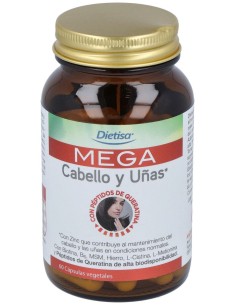 Dietisa Mega Cabello Y Uñas 60 Cáps