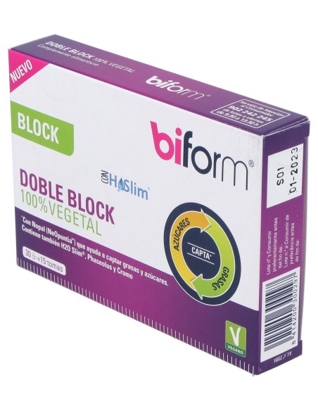 Biform Doble Block Vegano 30Cap.
