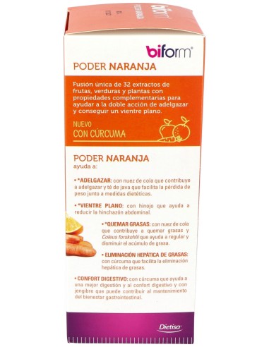Dietisa Biform Poder Naranja 500Ml