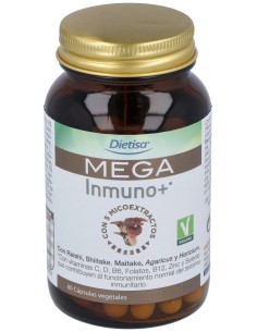 Dietisa Mega Inmuno + 60 Cáps