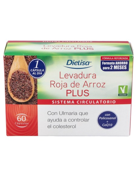Levadura Roja De Arroz Plus 60Cap.