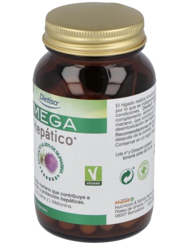 Dietisa Mega Hepático 60Cáps