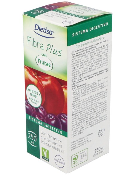 Fibra Plus Con Frutas 250Ml.
