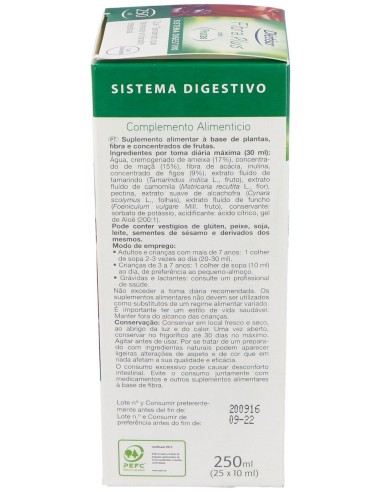 Fibra Plus Con Frutas 250Ml.