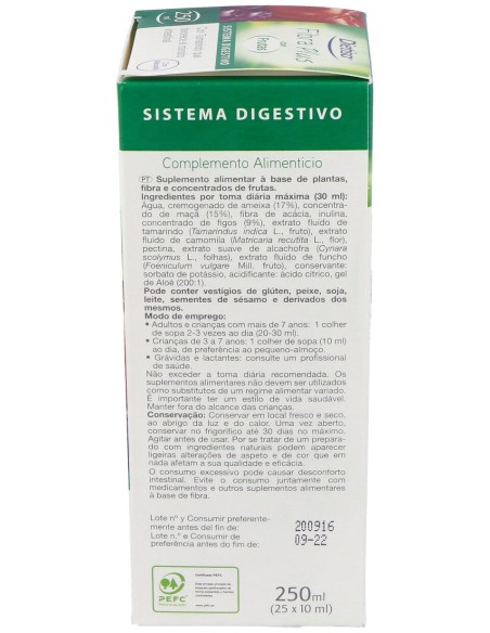 Fibra Plus Con Frutas 250Ml.