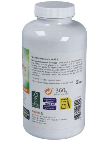 Colageno Con Magnesio 450Comp.