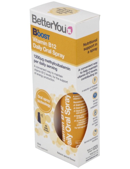 Boost B12 Spray Oral 25Ml.