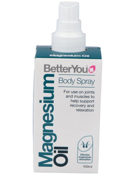Better You Magnesio Aceite Spray Corporal 100Ml