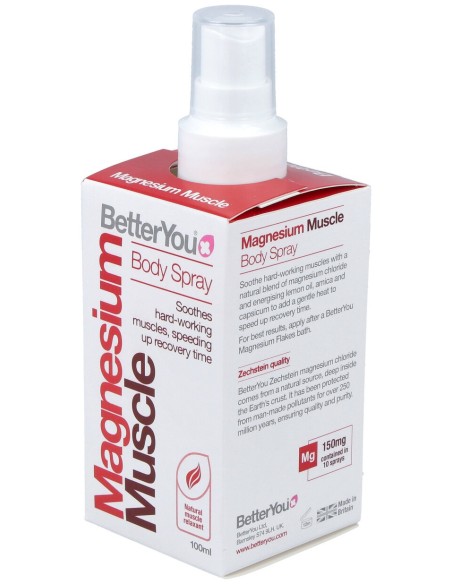 Betteryou Magnesio Musculo Spray Corporal 100Ml