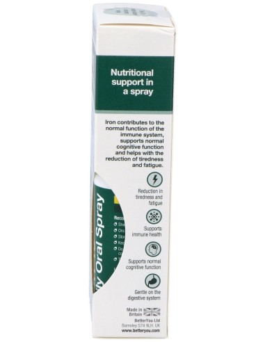 Iron 10 Hierro Spray Oral 25Ml.