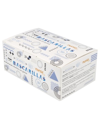 Mascarilla Higienica Infantil 3Capas Caja 50Ud.