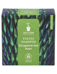 Bioturm Champú Sólido Cabello Dañado Repara 100G