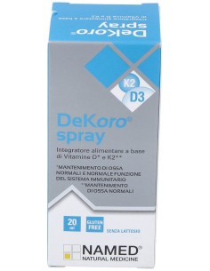 Dekoro Vitamina D3+K2(Mk7) Named Spray 20Ml