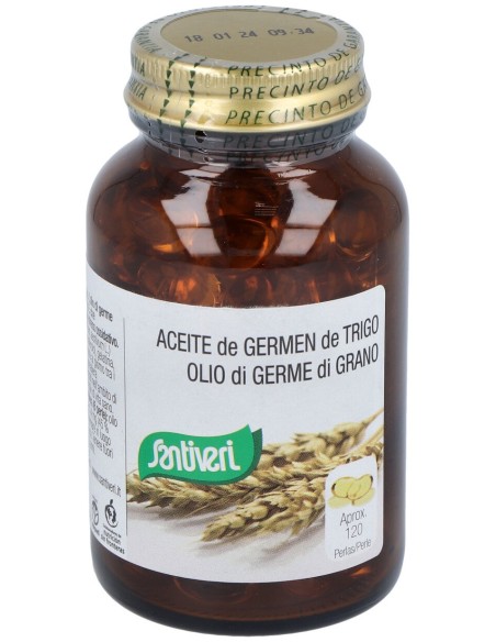 Santiveri Aceite De Germen De Trigo 120 Perlas