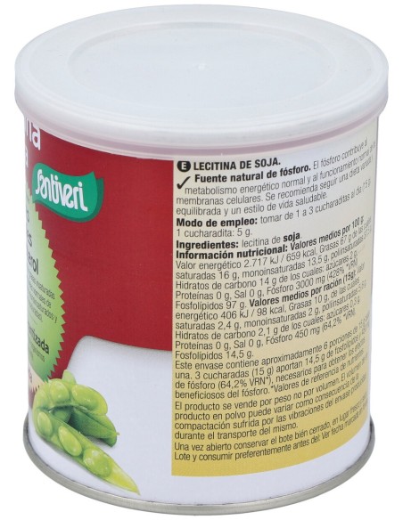 Santiveri Lecitina Bote 100 Gr