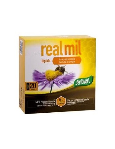 Santiveri Real Mil  Jalea Real 20 Viales