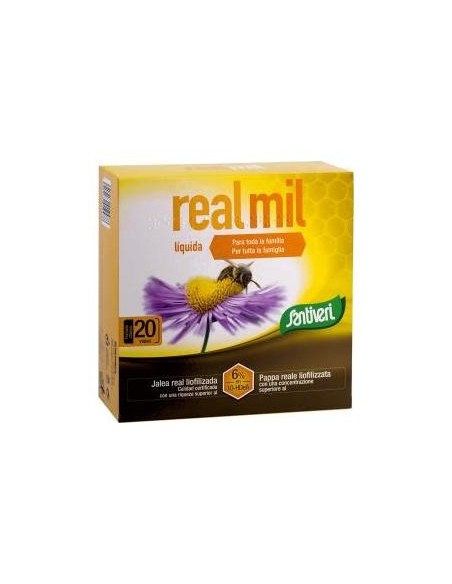 Santiveri Real Mil  Jalea Real 20 Viales