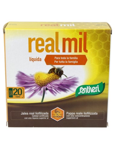 Santiveri Real Mil  Jalea Real 20 Viales