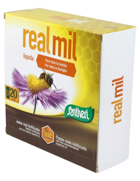 Santiveri Real Mil  Jalea Real 20 Viales