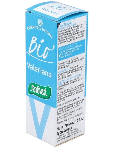 Santiveri Extracto Valeriana Bio 50