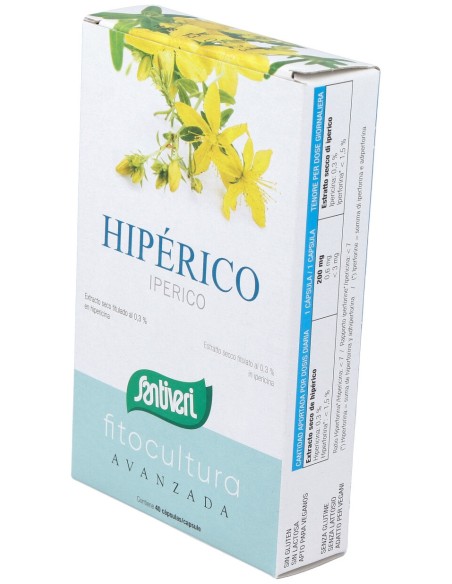 Santiveri Plantas Fit Hipérico 40Caps