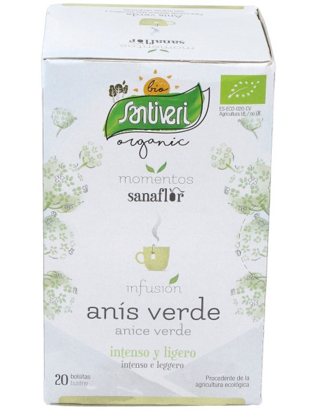 Sanaflor Anis Verde Infusion 20Ud. Bio