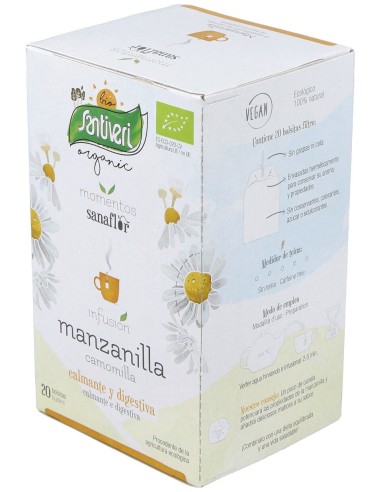 Santiveri Sanaflor Infusion Manzanilla Bio
