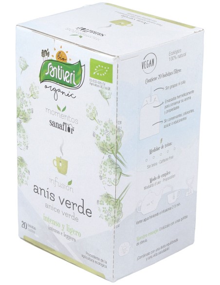 Sanaflor Anis Verde Infusion 20Ud. Bio