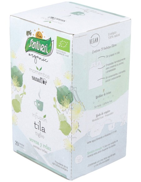 Sanaflor Tila Infusion 20Ud. Bio