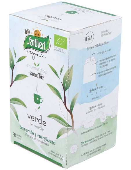 Sanaflor Te Verde Infusion 20Ud. Bio