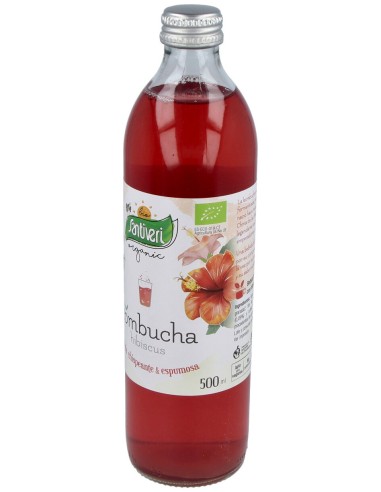Santiveri Kombucha Hibiscus Bio 500Ml